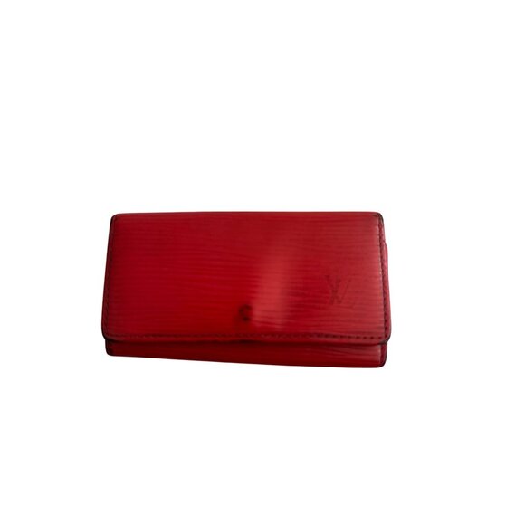LOUIS VUITTON Red Epi Leather Keyholder Case - Picture 3 of 8